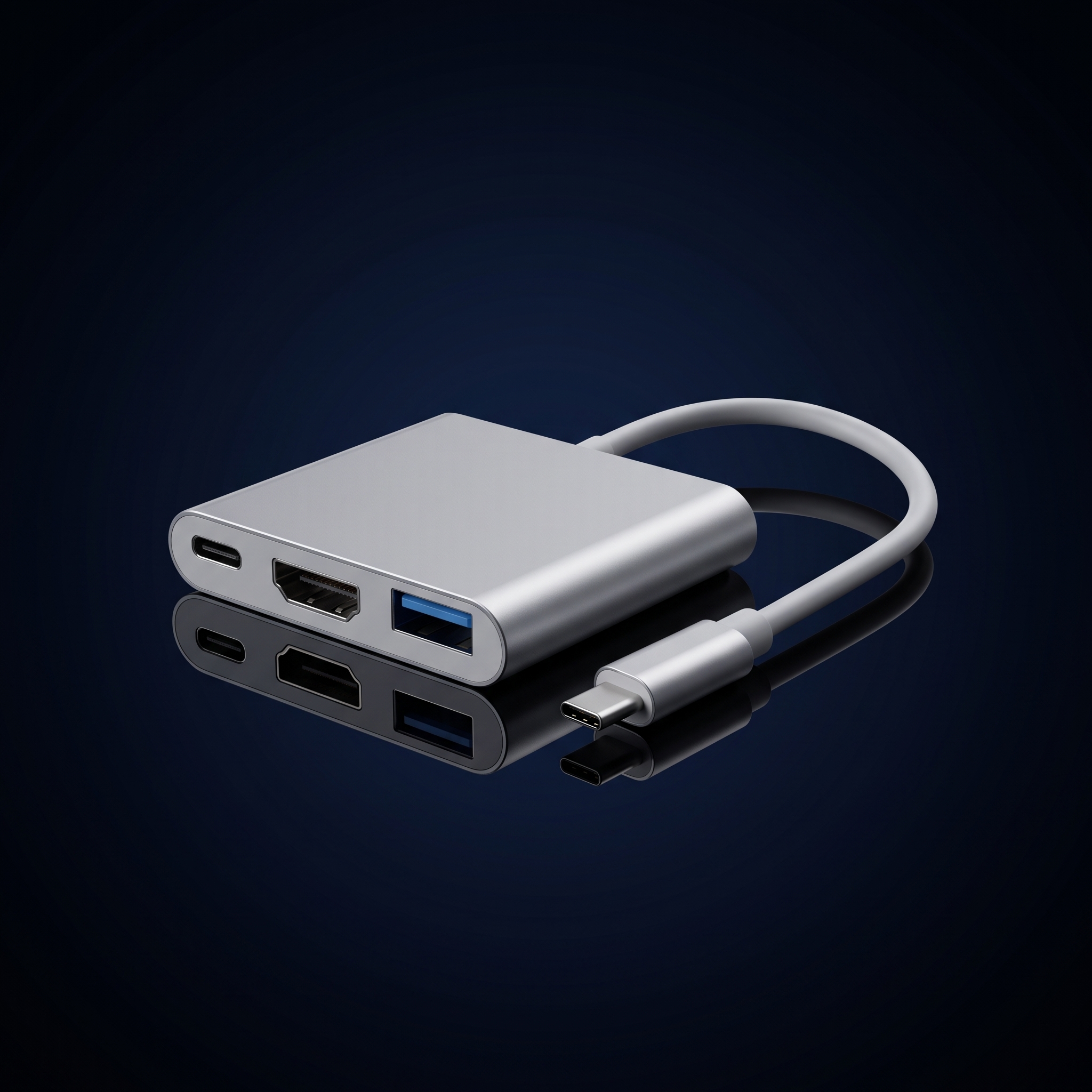 Adaptateur USB Type C Vers HDMI 4k USB 3.0 Convertisseur Hub pour MacBook Pro