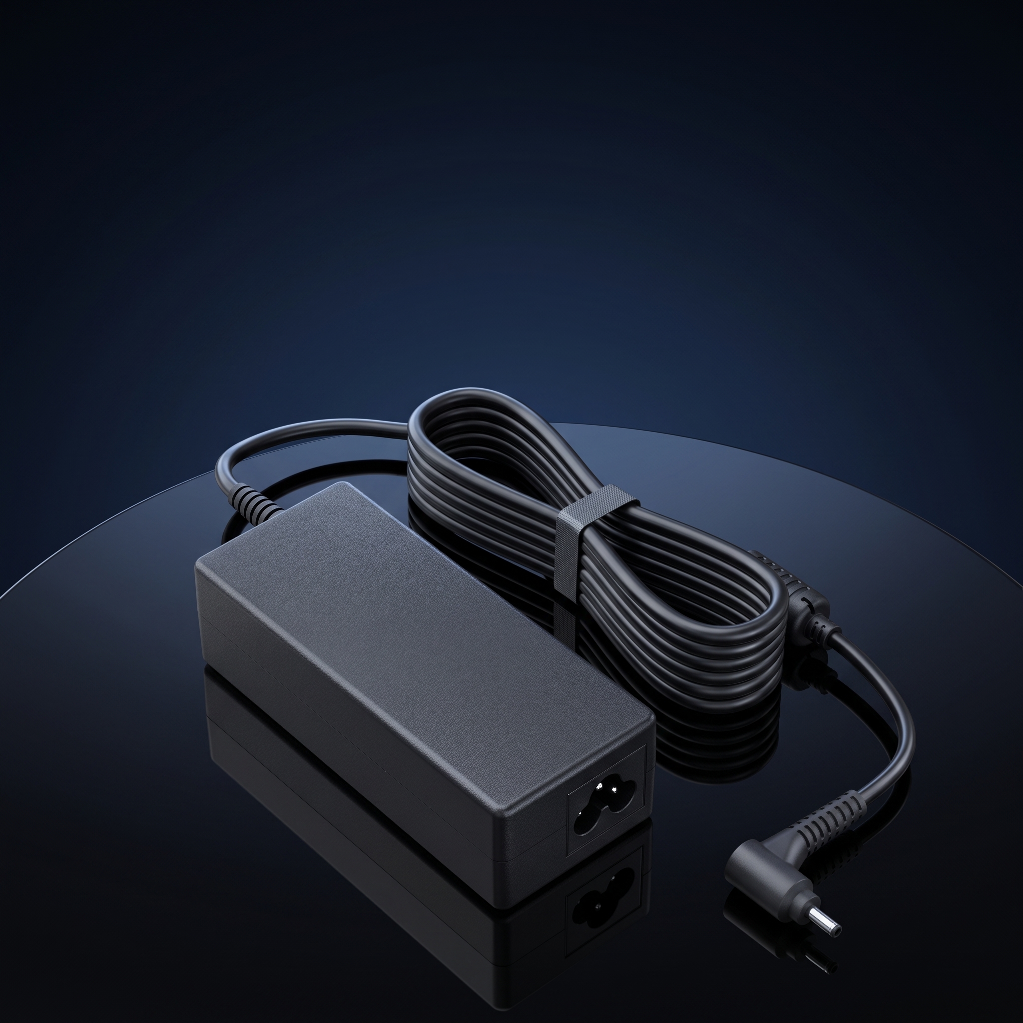Chargeur Adaptateur Secteur pour PC Portable 45W (19V 2.37A) – Embout Coudé 4.0 × 1.35 mm avec Filtre Anti-Parasite